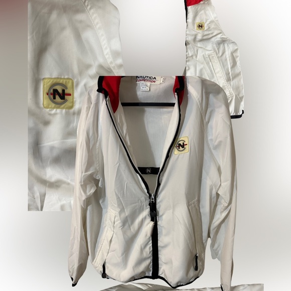 Vintage Nautica Competition Jacket - Sleek Design, Size M - Picture 3 of 7